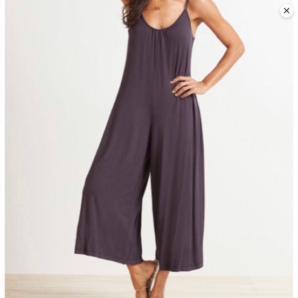 Z Supply Pants - NWT Z Supply Summerland washed Black Sleek Jumpsuit